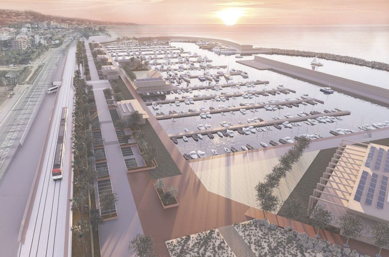 Render del futuro Port Balís