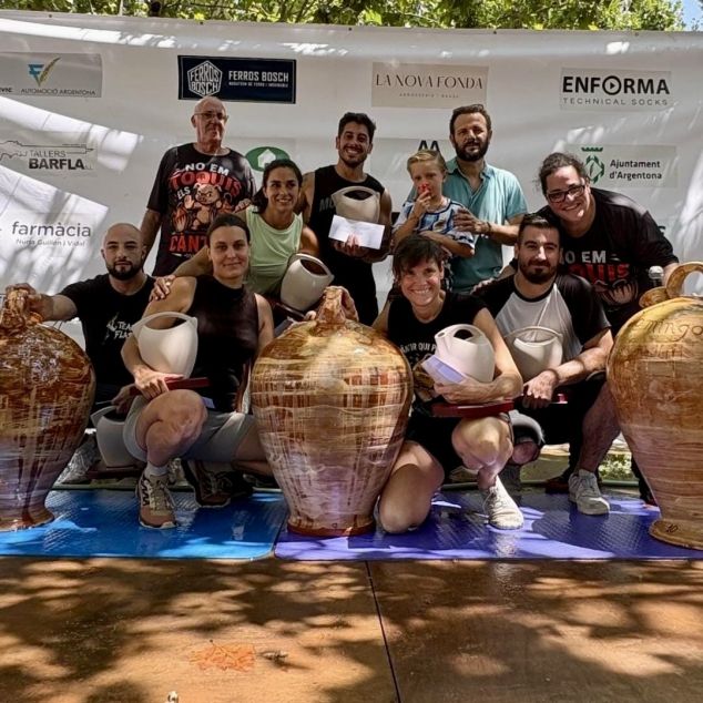 Foto de família dels guanyadors. Foto: ACN Foto de família dels guanyadors. Foto: ACN