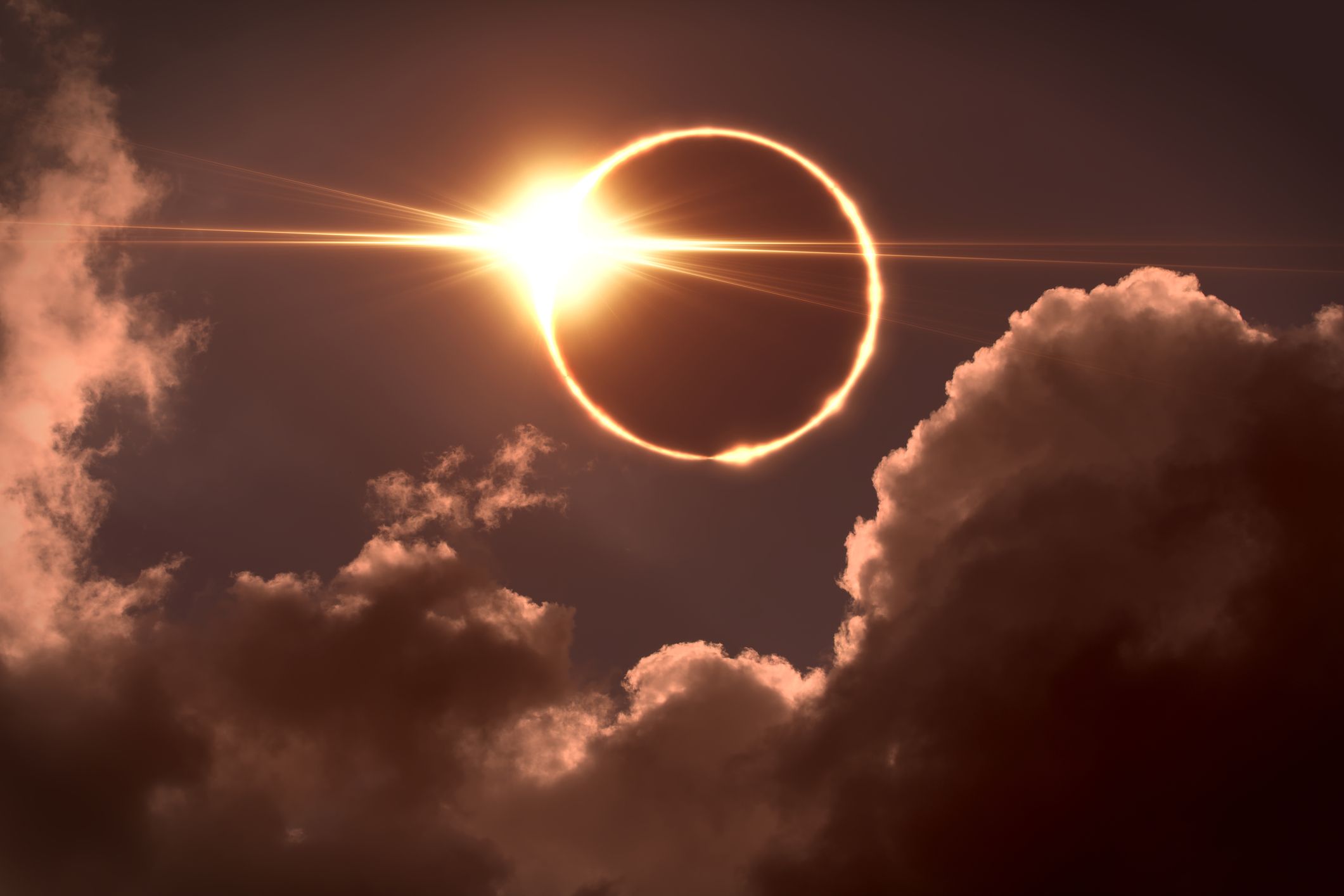 Imagen de archivo de un eclipse