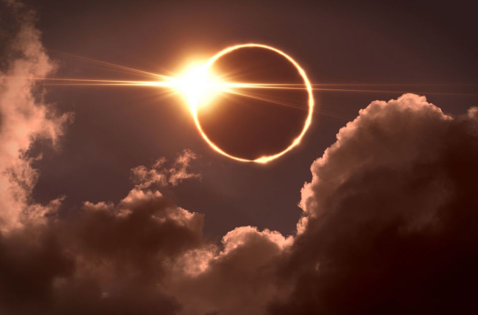 Imatge d'arxiu d'un eclipsi