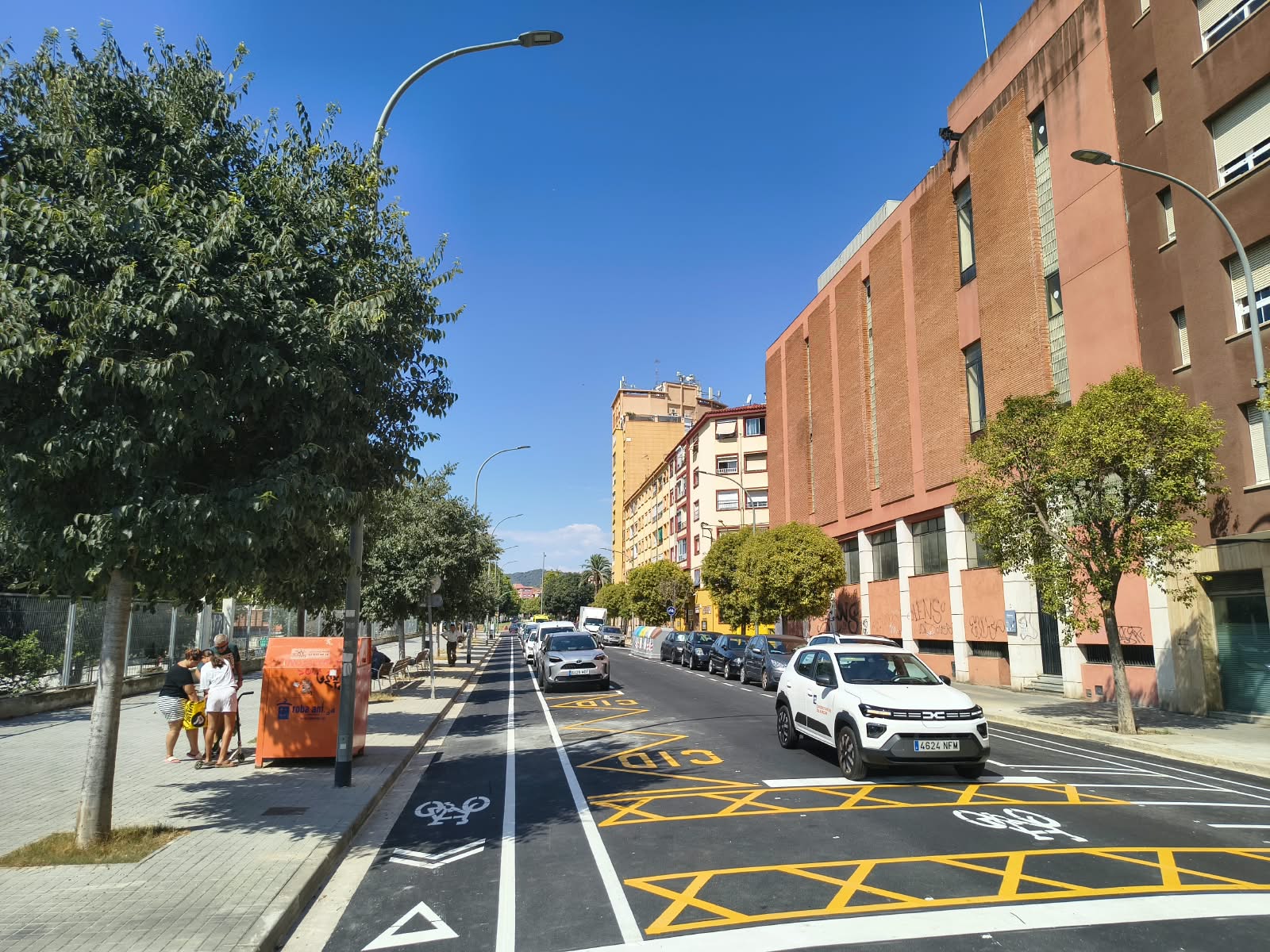 El Camí del Mig reobert al trànsit aquest diumenge dia 9. Foto: V. B.