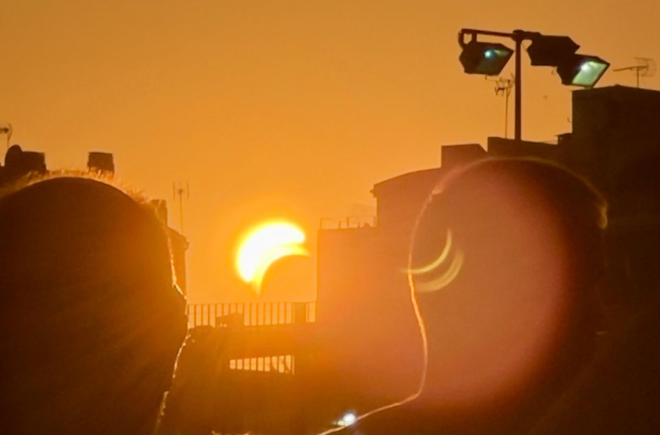 Eclipsi solar a Mataró 