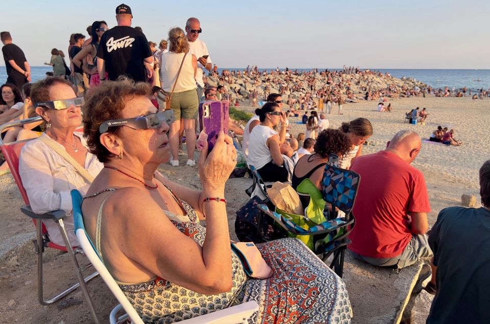 Eclipsi solar a Mataró 