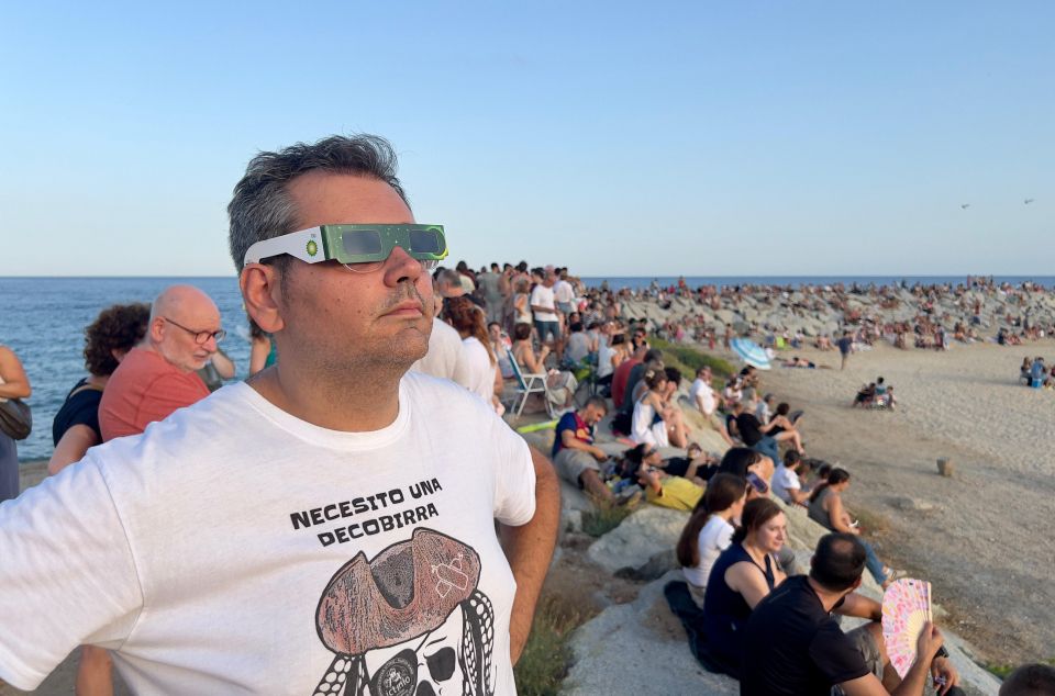 Eclipsi solar a Mataró 