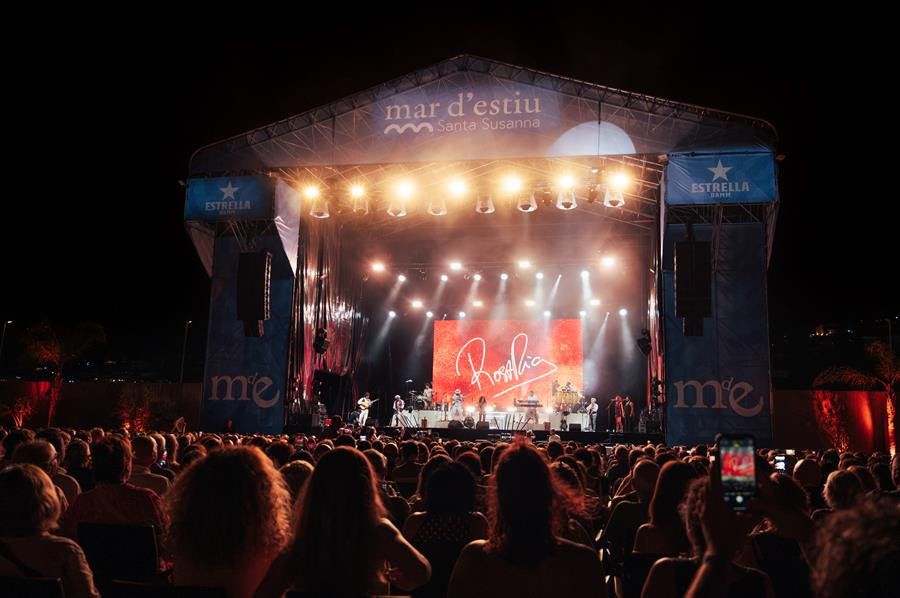 El concert de Rosario.