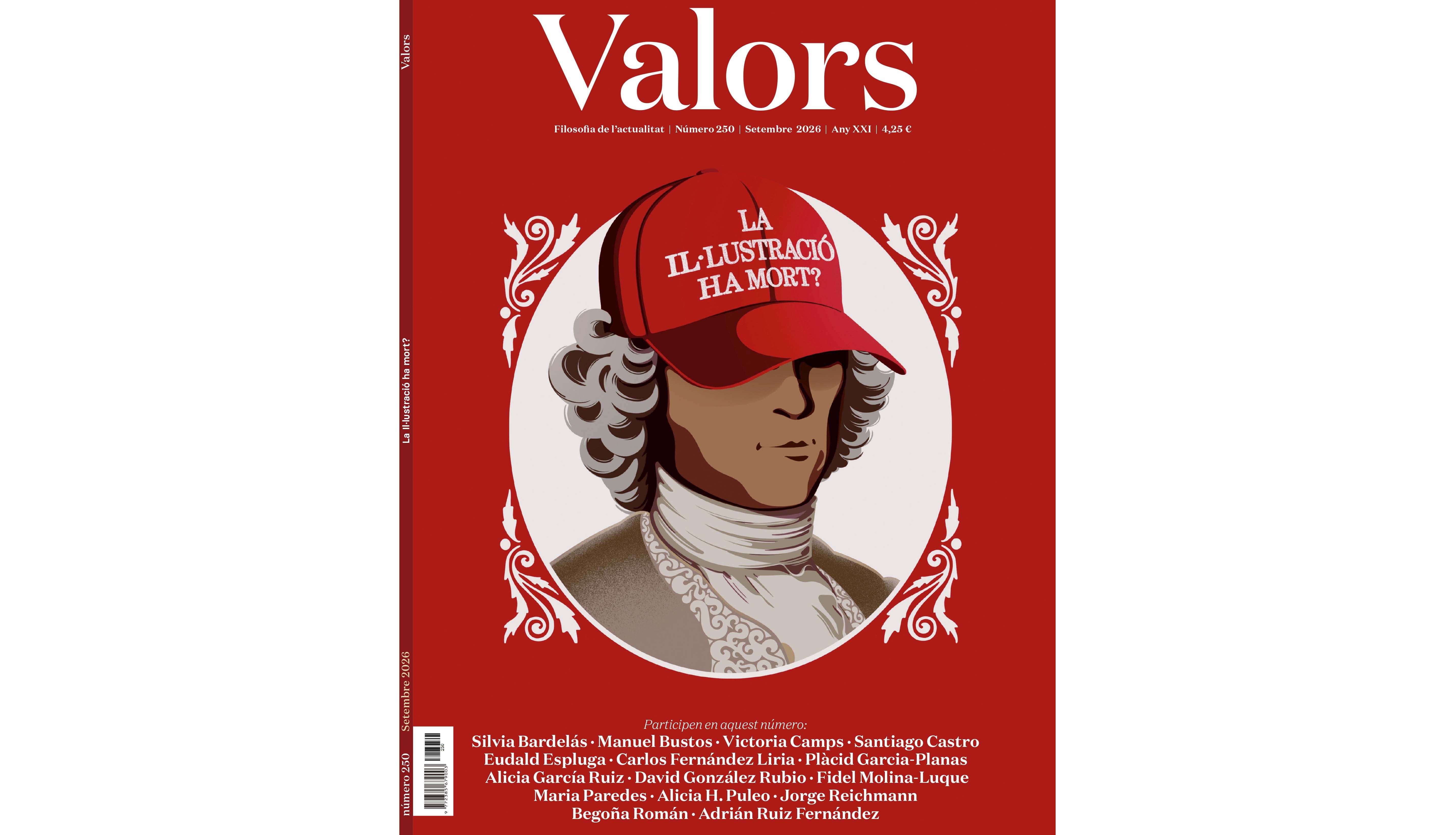 Portada de la revista Valors