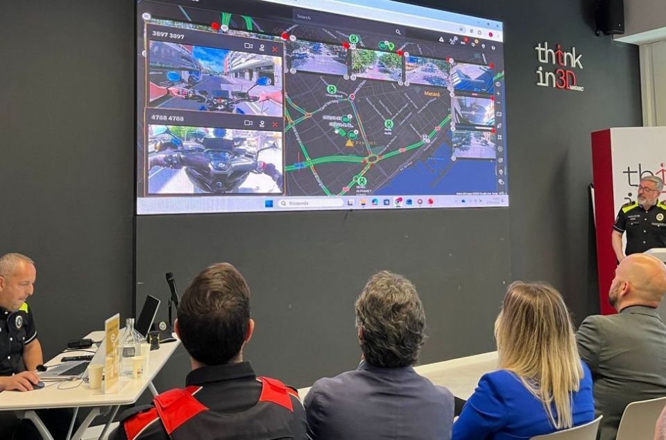 presentació de la nova tecnologia policial
