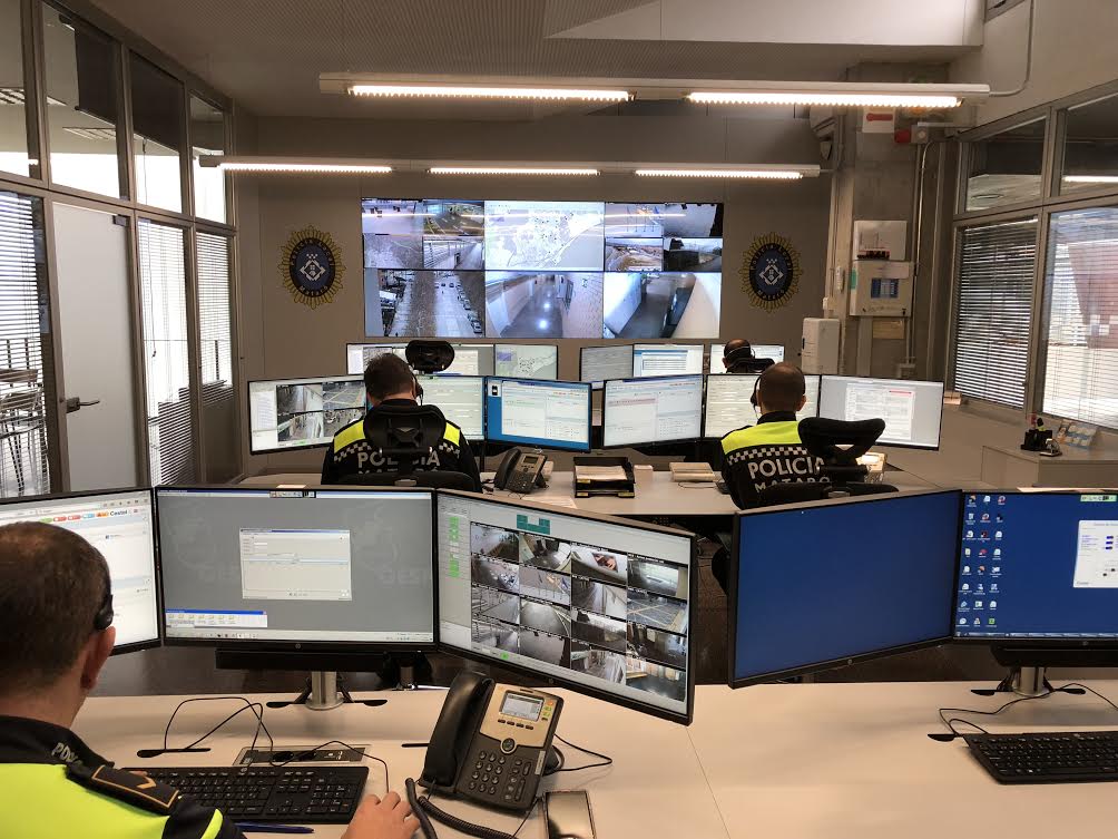 Sala de coordinació de la policia local