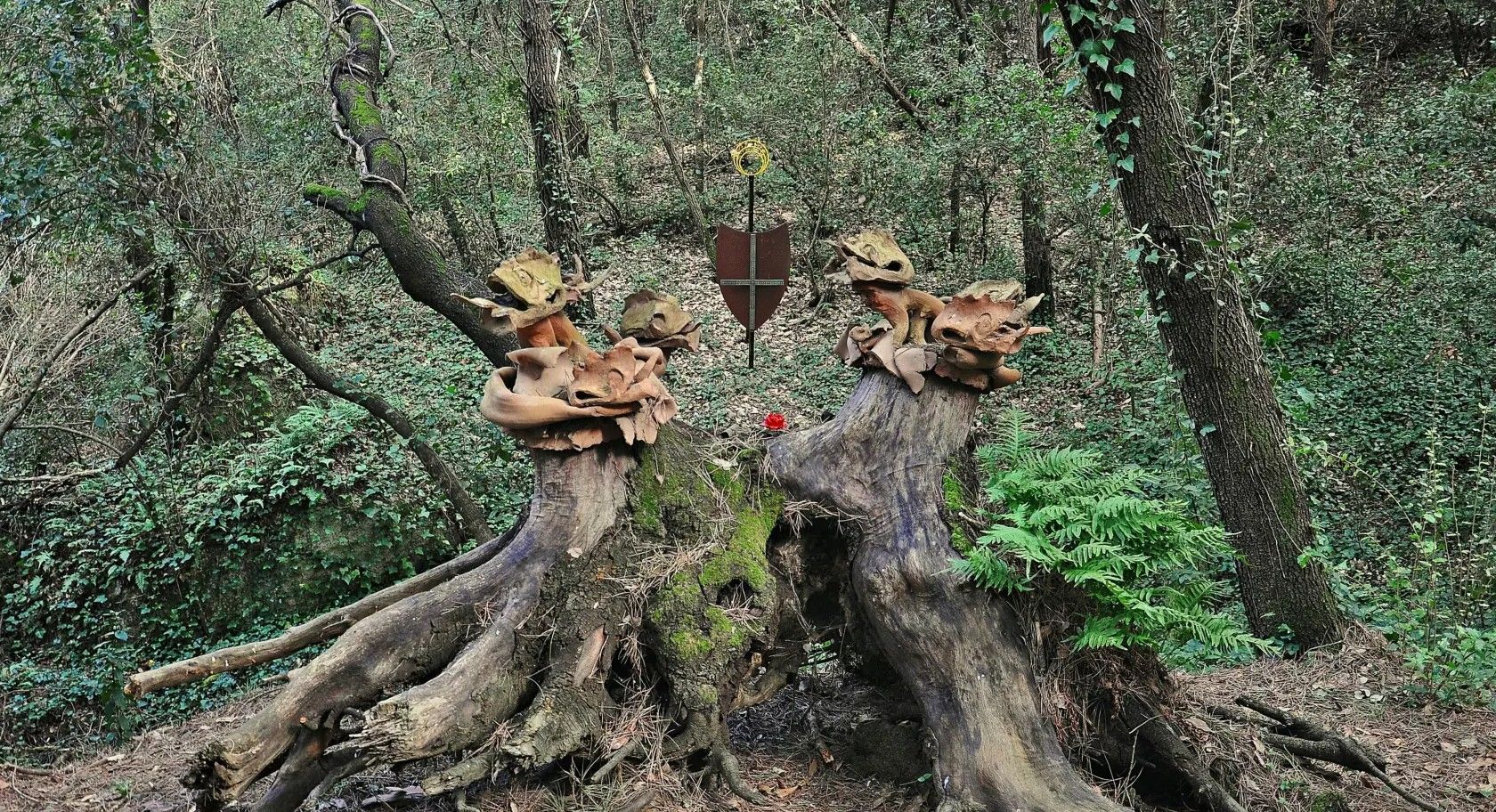 Bosc artistic Ernest Borràs. Foto: Wikimedia Commons