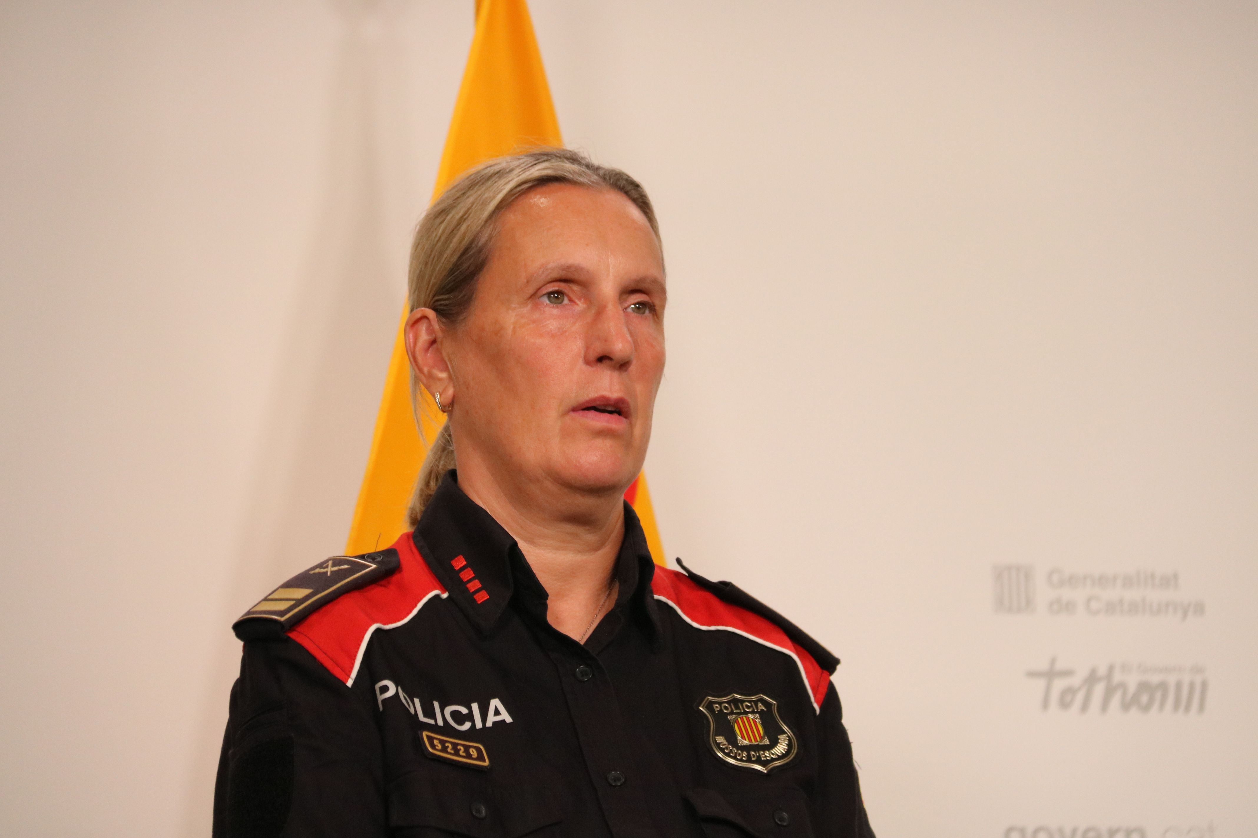 Sílvia Catà, nova cap dels Mossos d'Esquadra. Foto: ACN