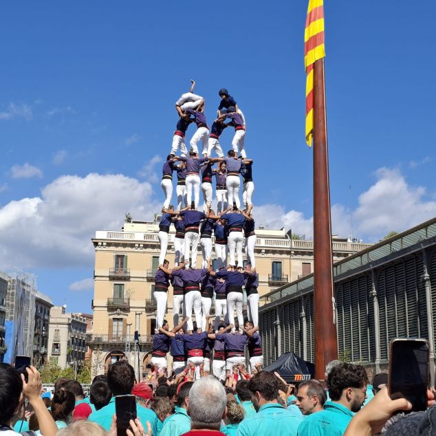 7 de 8 dels Capgrossos al Born. Foto: E. Casanova