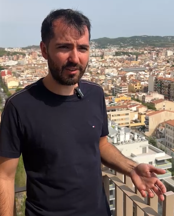Un veí de la Torre Barceló