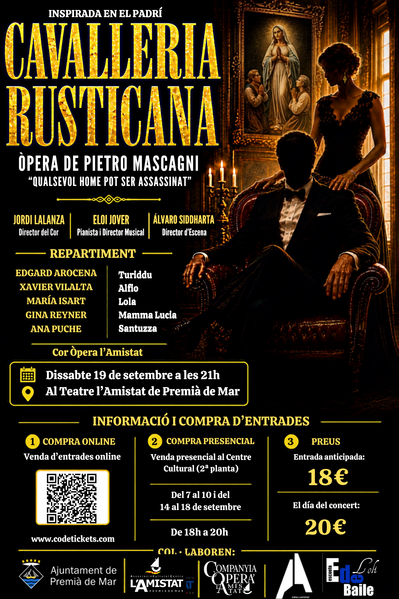 CARTELL CAVALLERIA RUSTICANA