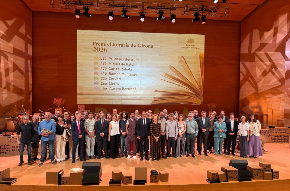 Tots els premiats a la gala