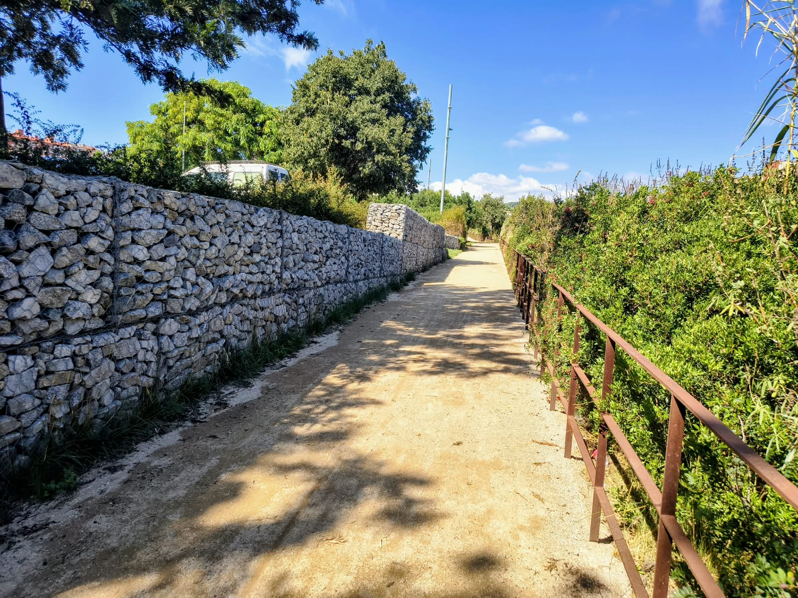 La passera del parc de Rocafonda