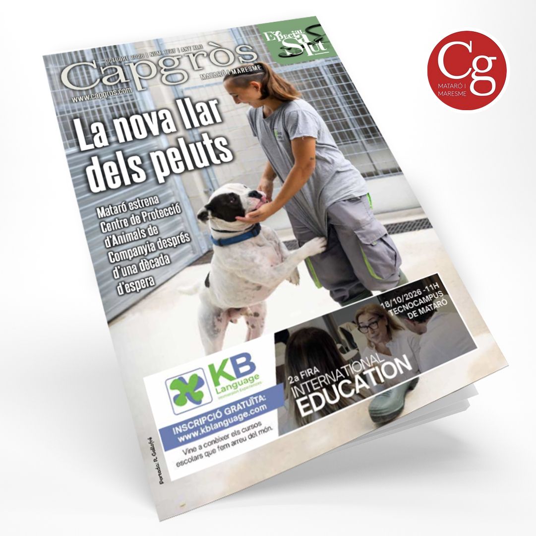 Imatge de El nou Centre de Protecció d'Animals de Mataró s'estrena a la Llàntia i és portada de Capgròs