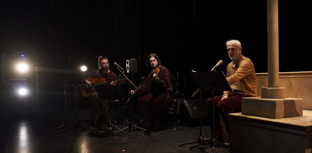 Els músics de l'espectacle