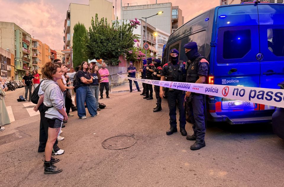 policia i manifestants