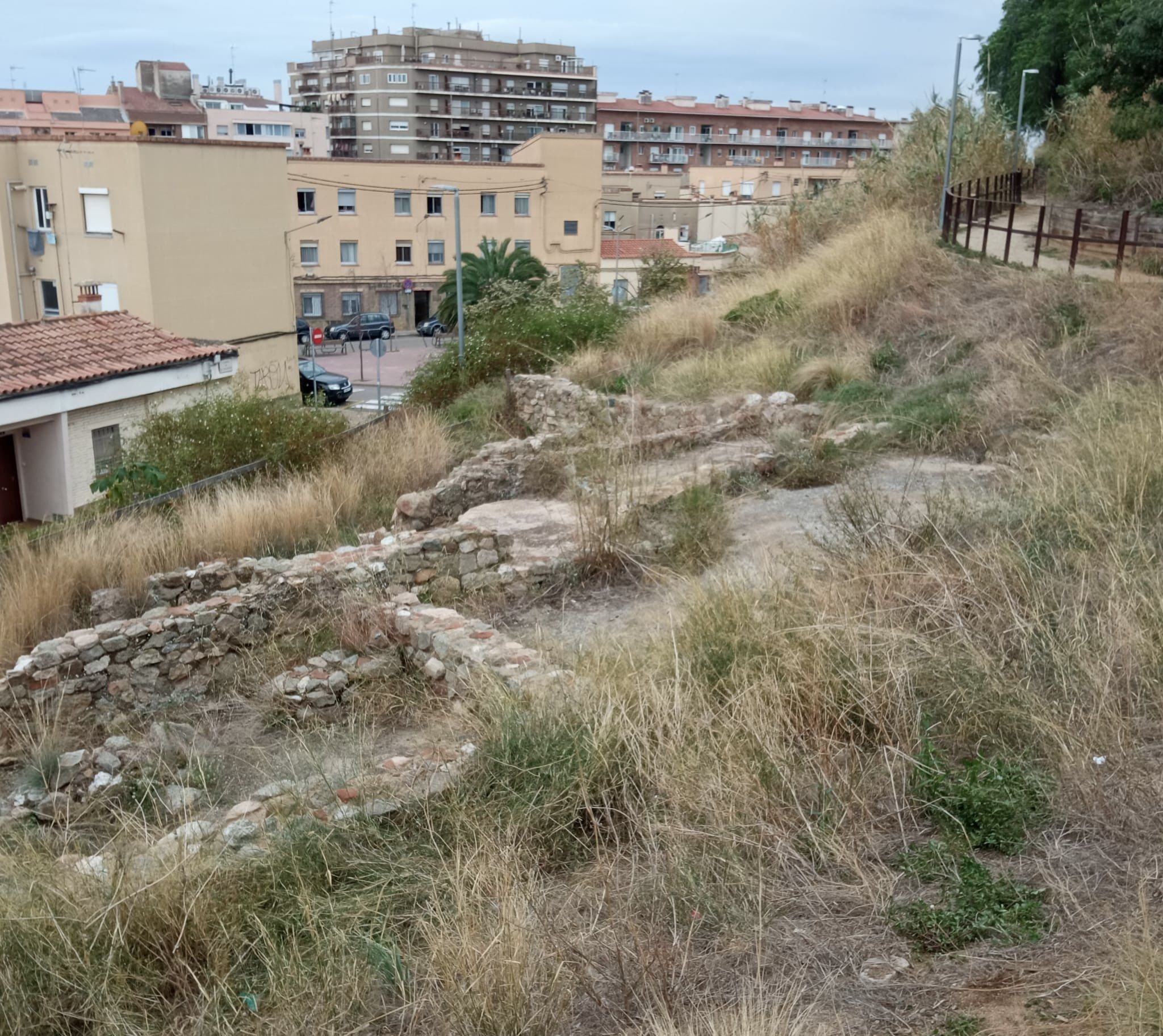 El jaciment dels Caputxins, net. Foto. Aj Mataró
