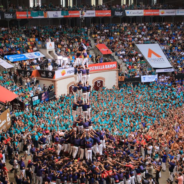 El 4 de 9 dels Capgrossos al Concurs. Foto: ACN