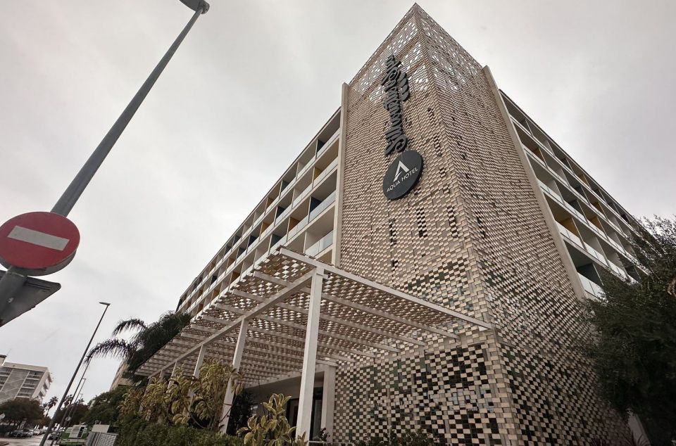 Hotel afectat