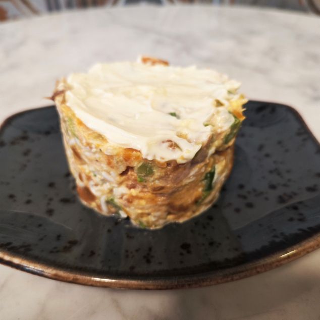 El petit Racó Ensaladilla de moniato amb maionesa trufada El petit Racó Ensaladilla de moniato amb maionesa trufada