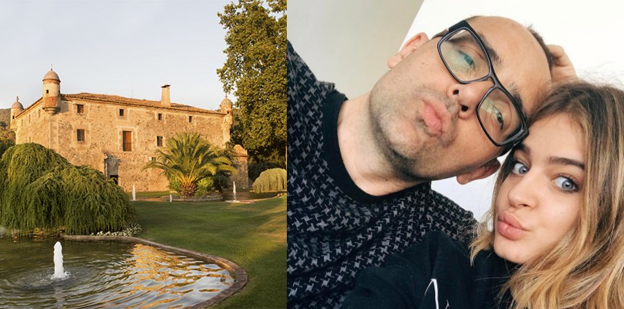 La masía argentonina y la pareja que se  casará