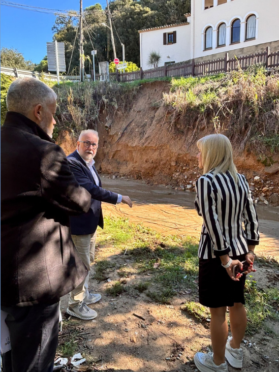Visita delegada del govern a Òrrius