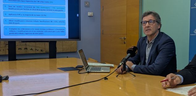 Miquel Àngel Vadell, regidor responsable del pressupost