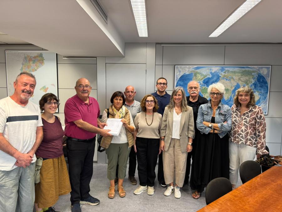 Acte de lliurament de les signatures