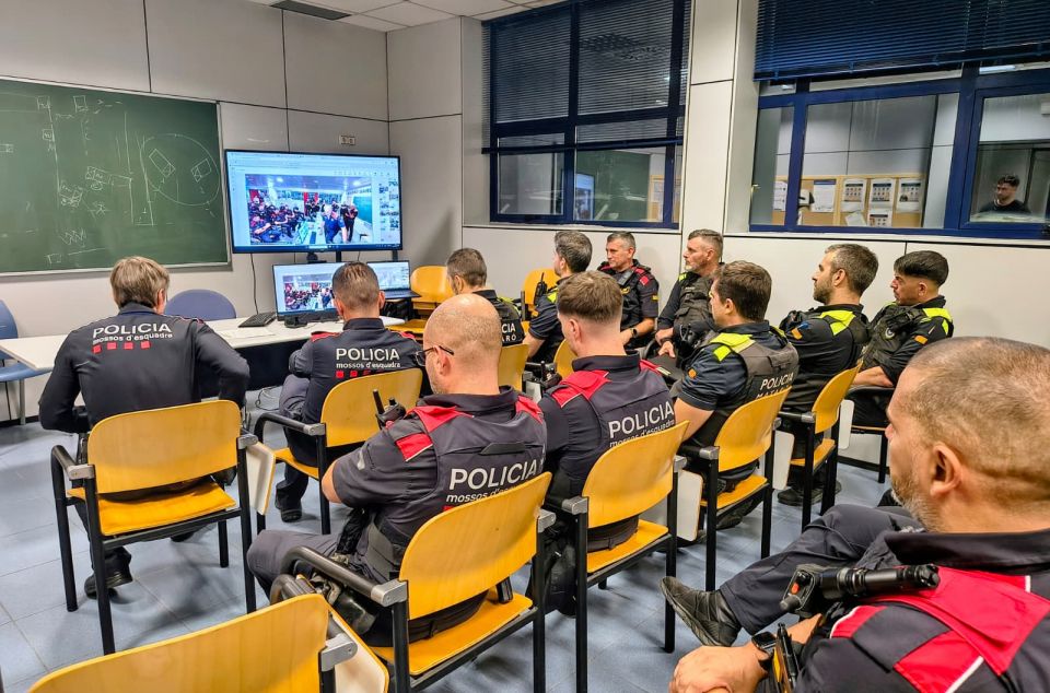 Pla Kanpai dels Mossos i Policia Local a Mataró. Foto: V. B. 