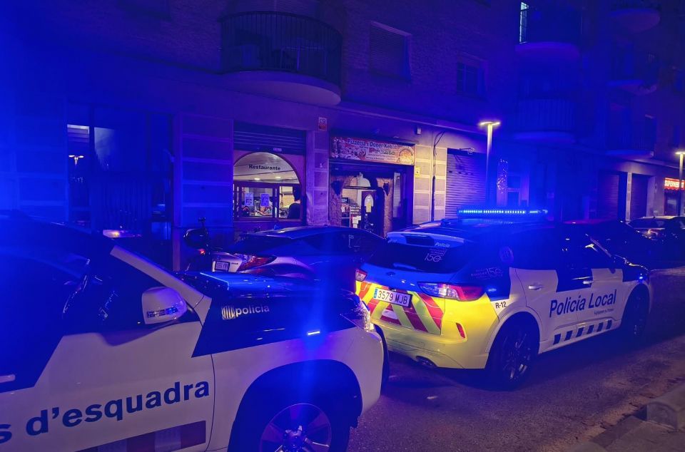 Pla Kanpai dels Mossos i Policia Local a Mataró. Foto: V. B. 