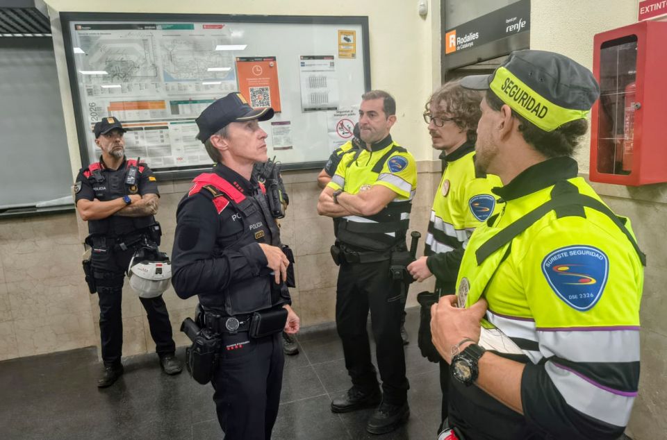 Pla Kanpai dels Mossos i Policia Local a Mataró. Foto: V. B. 