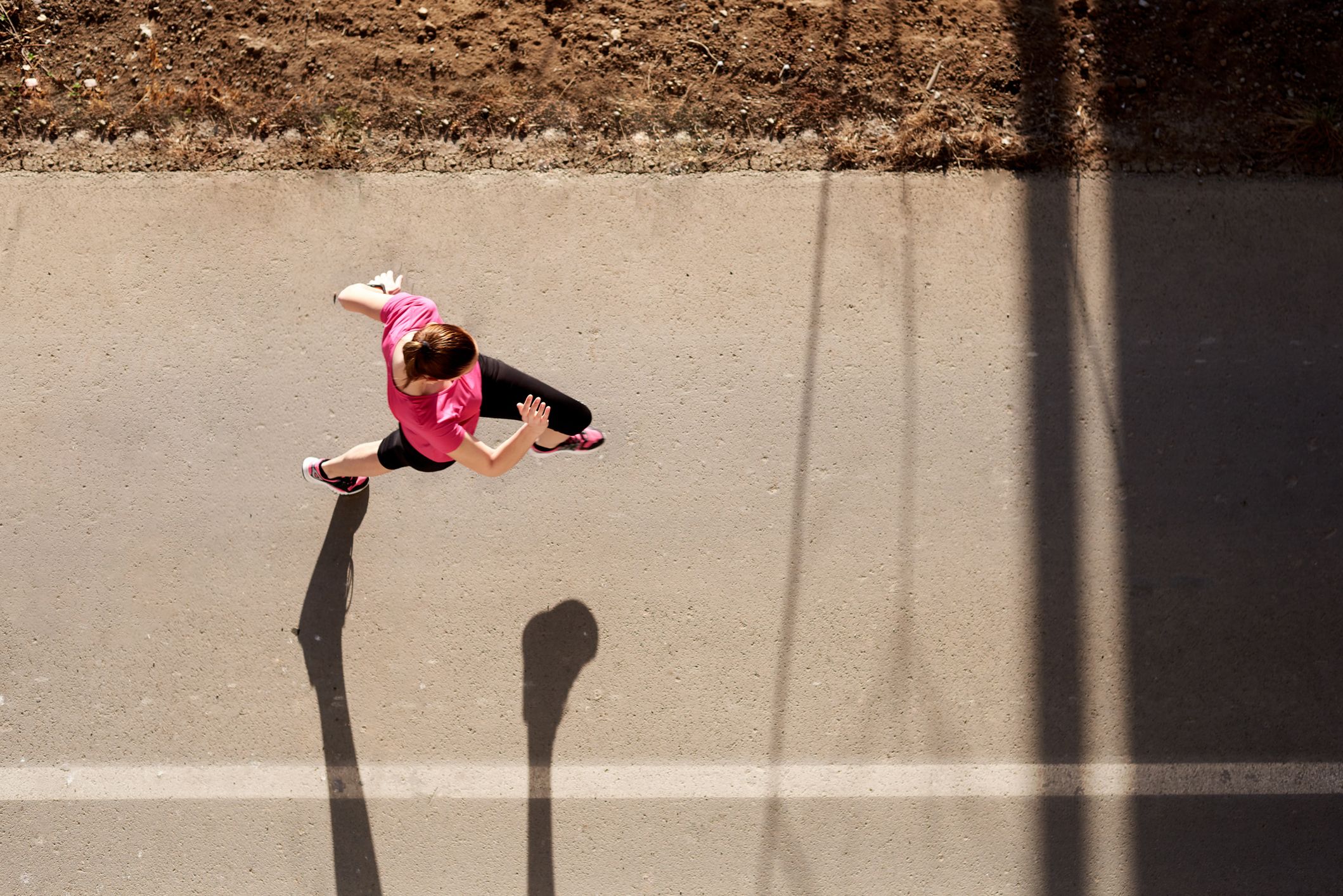Imatge d'arxiu d'una atleta