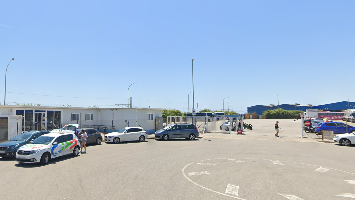 Accés a les pistes de conduir de Mataró