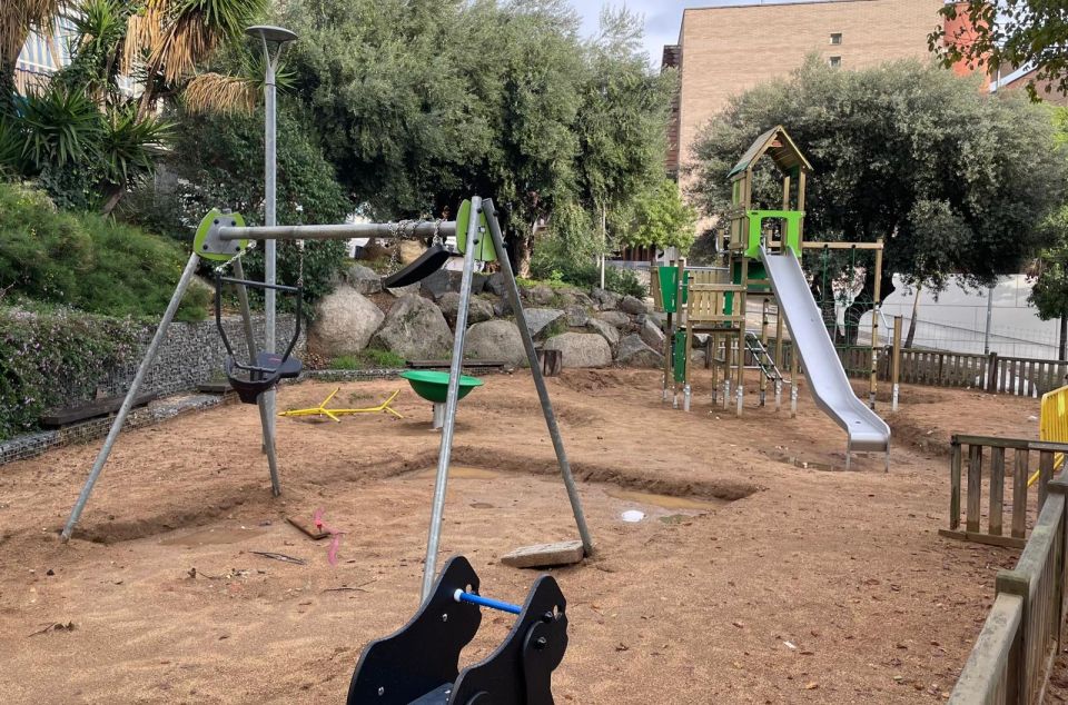 Renovació d'una àrea de jocs
