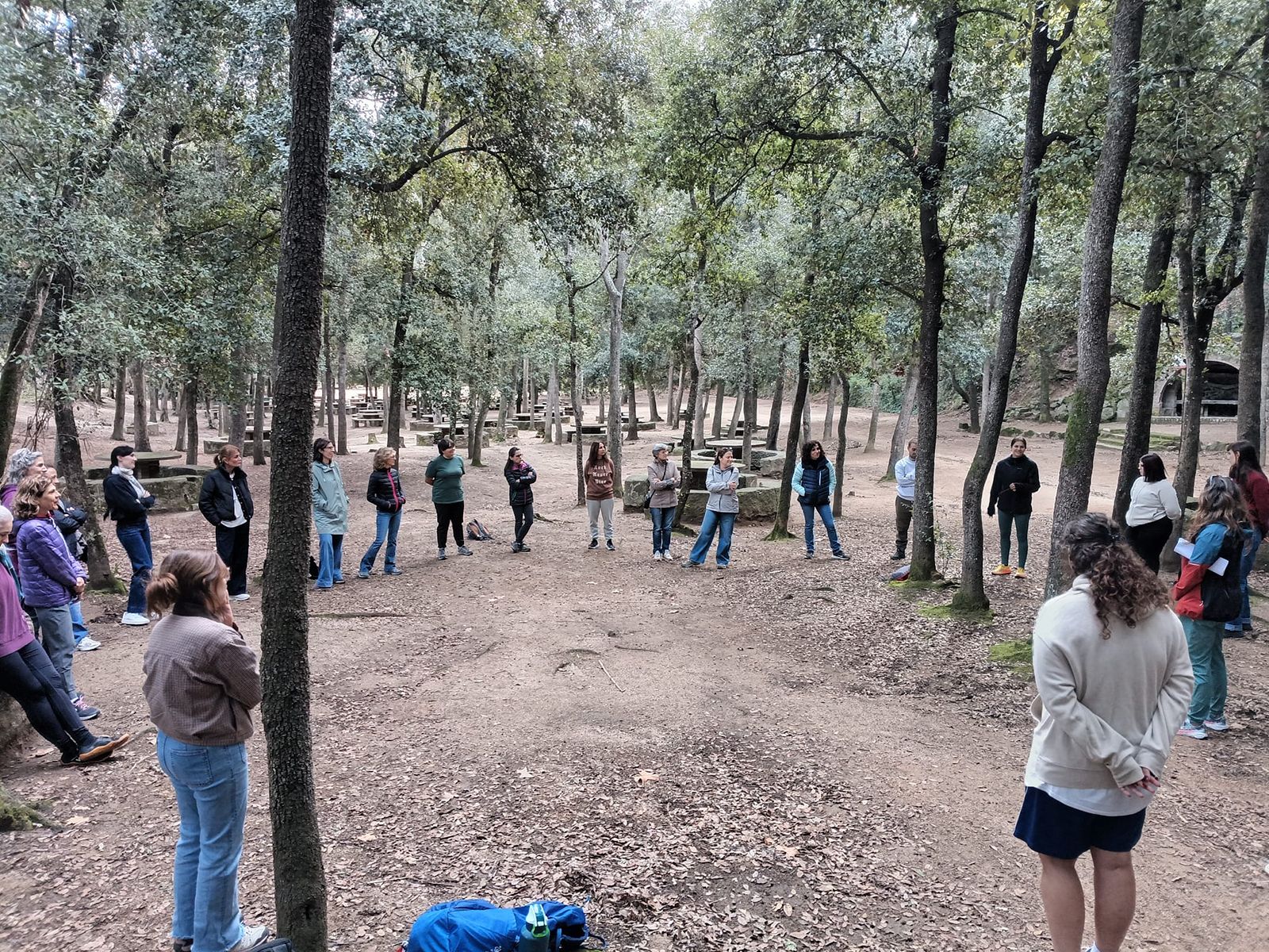 Bany de bosc al Maresme