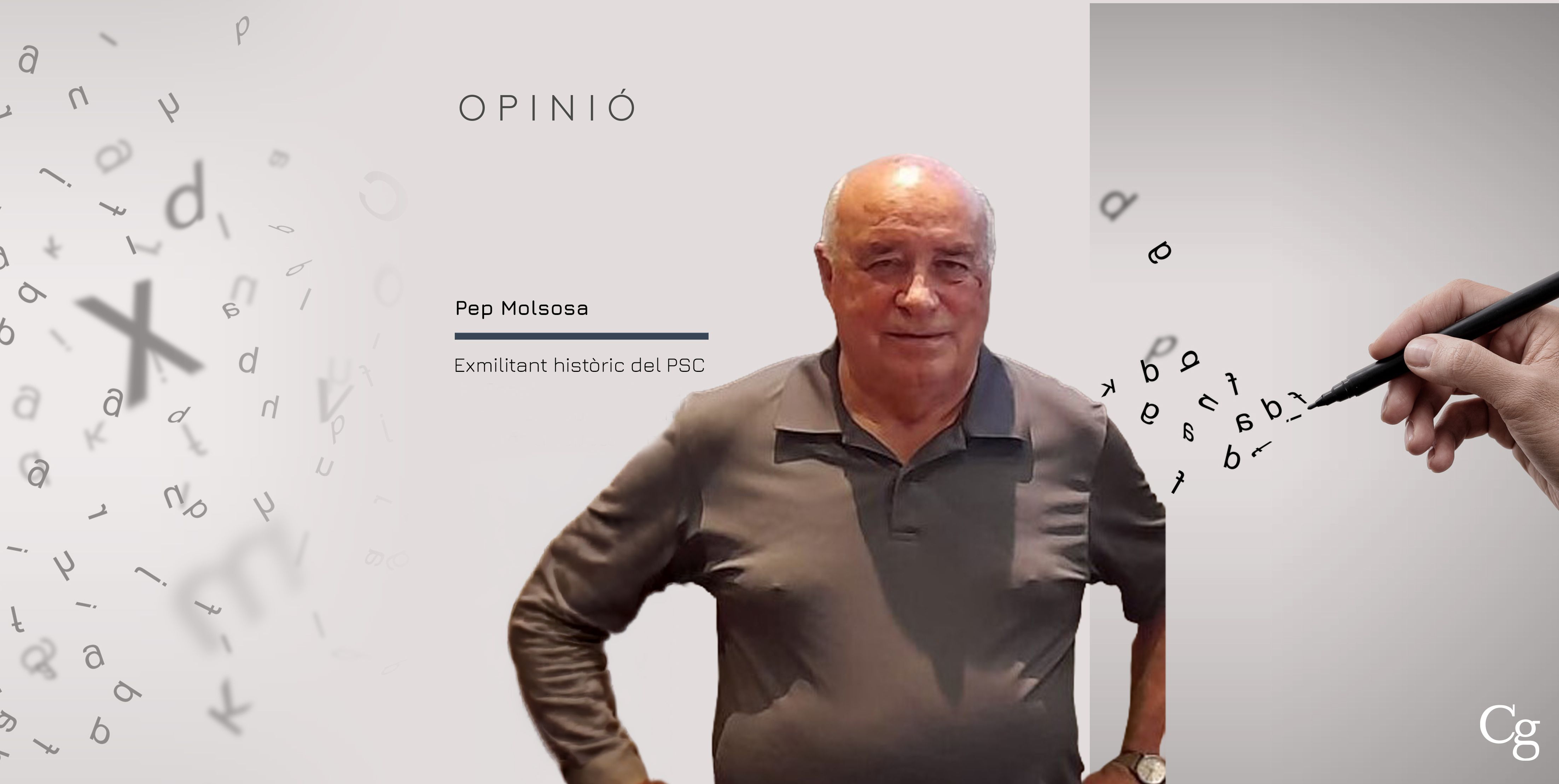 Opinió de Pep Molsosa Opinió de Pep Molsosa