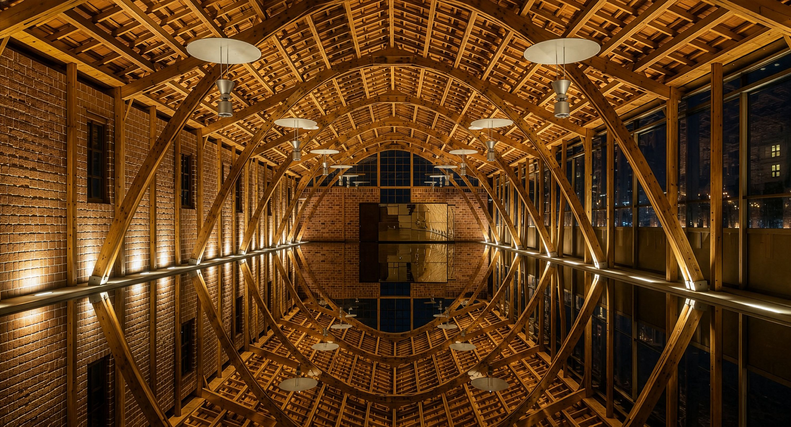 Recreación virtual de la instalación ‘Reflexos de Gaudí’ de Bayona Estudio