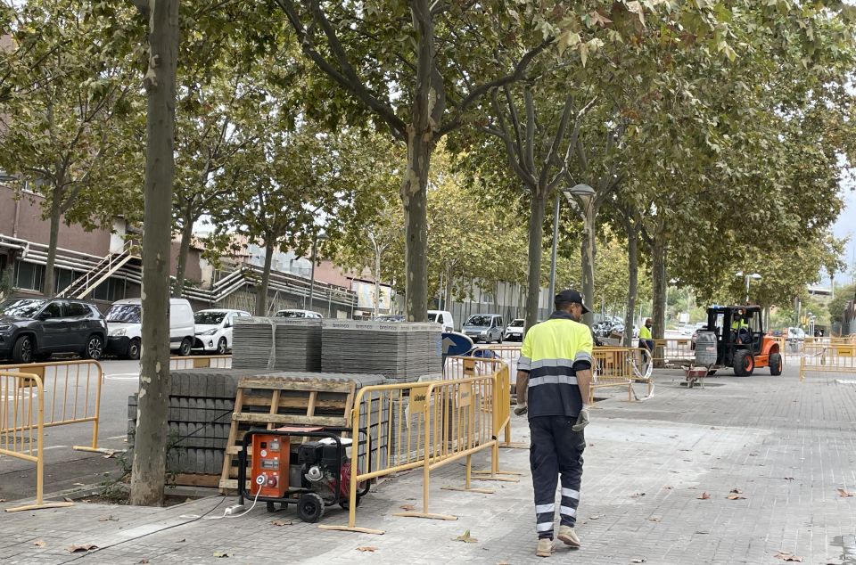 Obres a la Riera de Cirera. Foto: Ajuntament