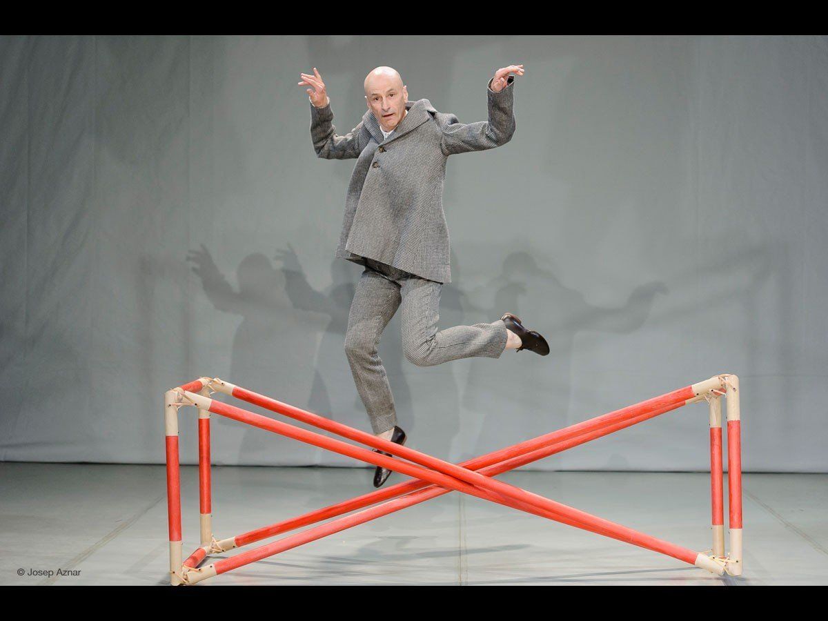 L'obra 'Escrit en l'aire'. Foto: Josep Aznar