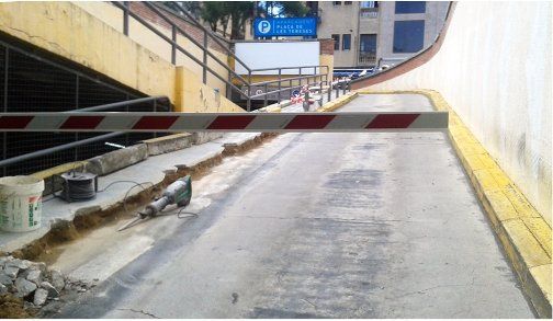 Estat de les obres. Foto: Ajuntament de Mataró