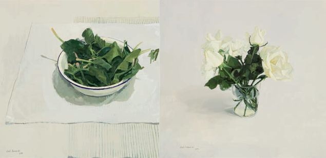 Dues de les obres de l'exposició.