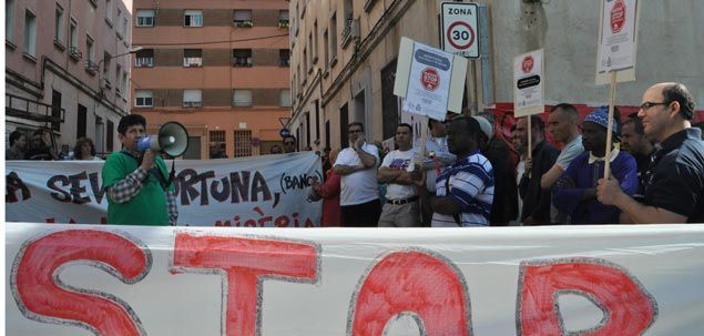 Imatge dels manifestants Imatge dels manifestants