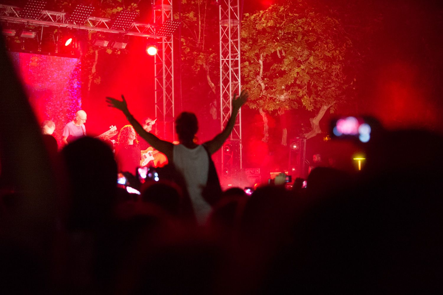 Concert de Sopa de Cabra per Les Santes al Parc Central. Foto: R.Gallofré