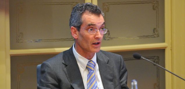 Lexdirector general de Caixa Laietana i actual president de la Fundació, Josep Ibern