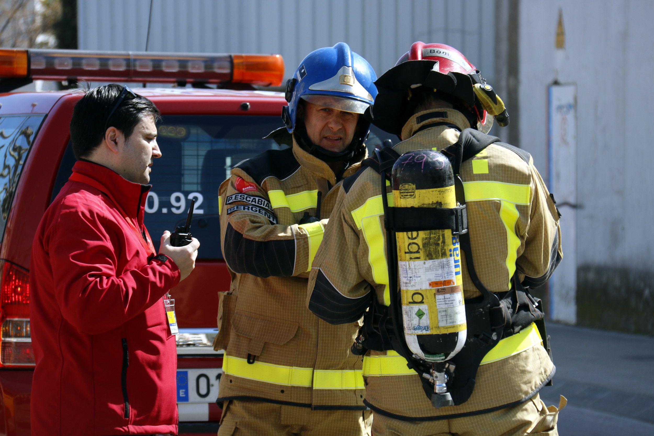 Imagen de archivo de los Bomberos. Foto: ACN