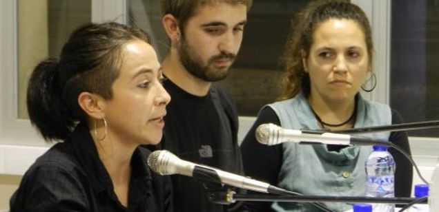 Elba Salas, David Andreu i Carme Díaz, guanyadors de les beques.
