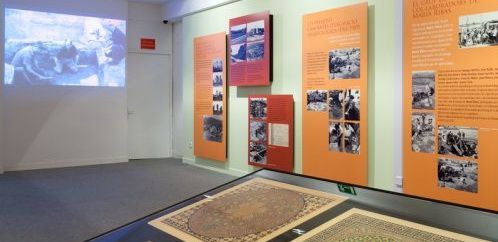 La mostra explica des dels antecedents de la vil·la fins a les actuacions que s'hi han fet.