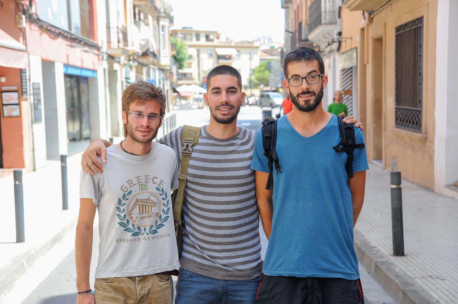 Els passatgers del vol de Vueling. Foto: R.Gallofré